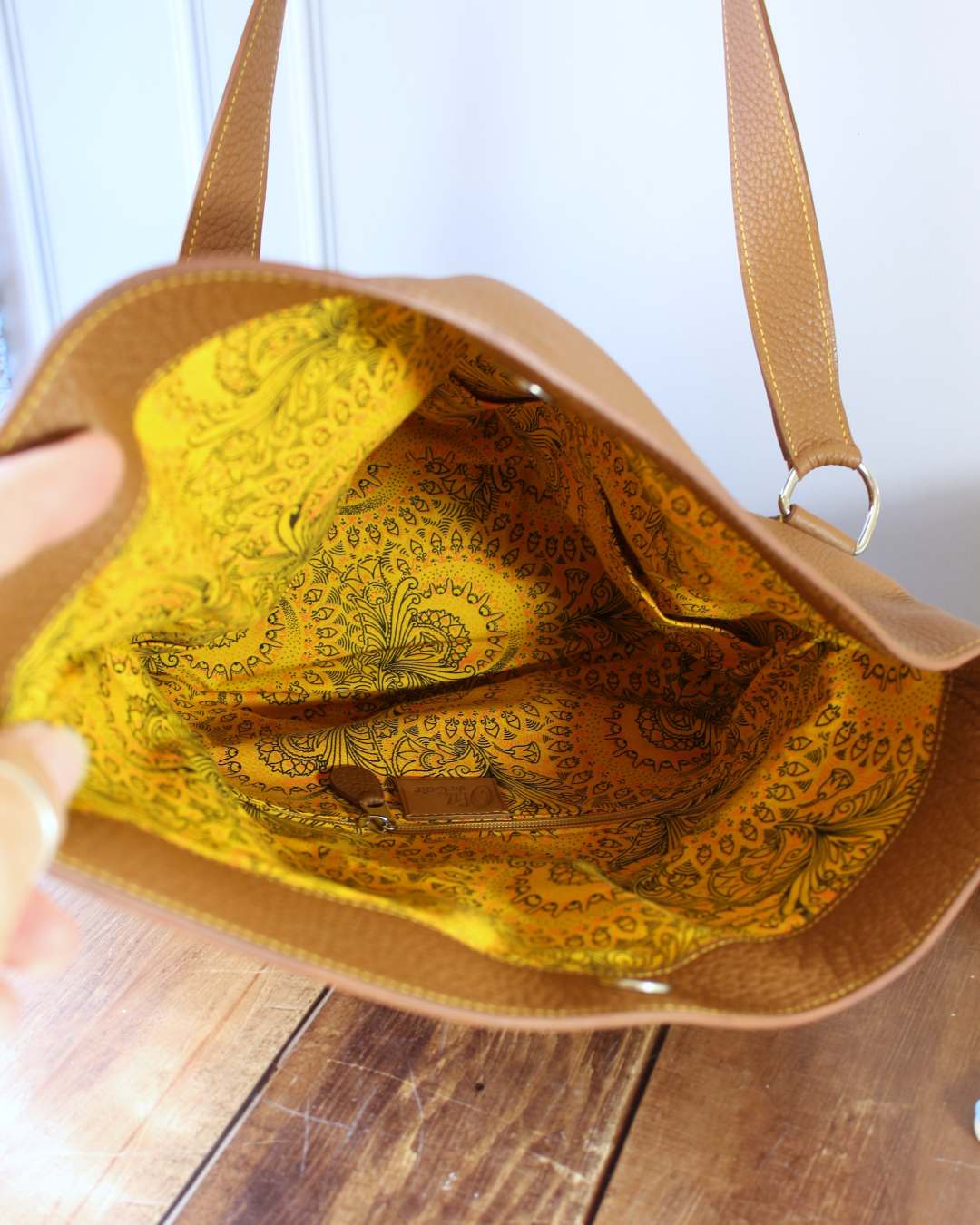 Sac-bandoulière-besace-tissu-jaune